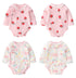 Baby Girl Long Sleeve Jumpsuit Baby Cute Printed Fart Jacket